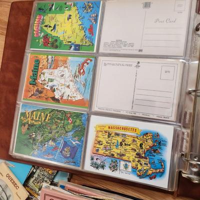 Large Lot Vintage Postcard w 4 albums,