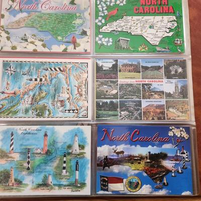 Large Lot Vintage Postcard w 4 albums,