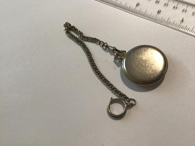 Vintage Working Pocket Watch with Chain
