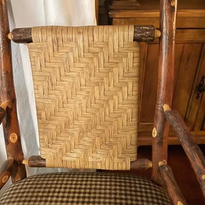 Six Old Hickory Style Dining Arm Chairs (DR-SS)