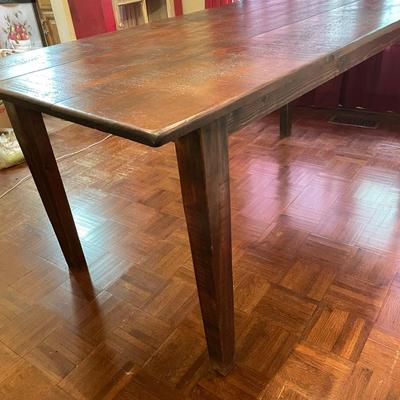 6ft Hickory Farm Table (DR-SS)