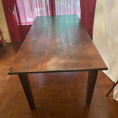 6ft Hickory Farm Table (DR-SS)