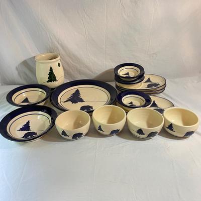 Artisan Crafted Forest Dinnerware (DR-SS)