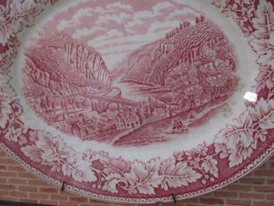 Vintage Plates Hawkins Mount House Home Of The Artist Mount Queens Castle Alfred Meakin England (K)