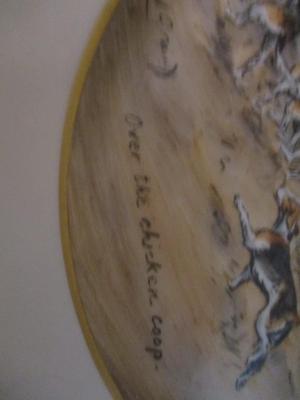 Old Ivory Syracuse China O-P-CO. Made In America Hunting Plates (K)