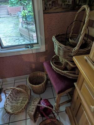 Assorted Wicker Baskets (DR)