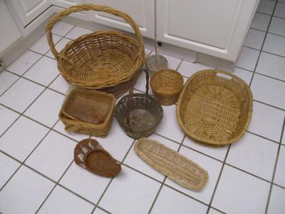 Assorted Wicker Baskets (DR)