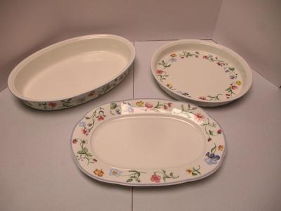 Villeroy & Boch Germany Mariposa Bone China Serving Plates (K)