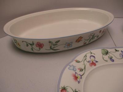 Villeroy & Boch Germany Mariposa Bone China Serving Plates (K)