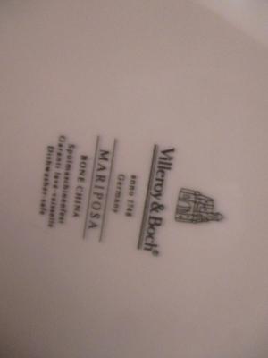 Villeroy & Boch Germany Mariposa Bone China Serving Plates (K)