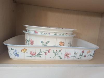 Villeroy & Boch Germany Mariposa Bone China Serving Plates (K)
