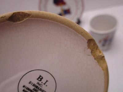 B. I. Inc Red Hat Tea Set