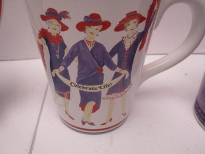 B. I. Inc Red Hat Tea Set