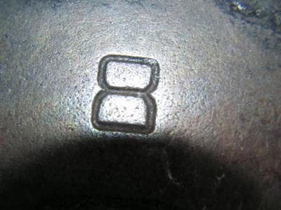 Griswold cast iron skillet, #8