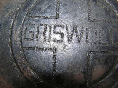 Griswold cast iron skillet, #8
