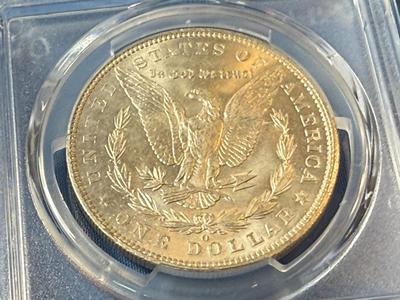 PCGS CERTIFIED 1904-O MS64 GRADED $1 VAM 4B "Fishhook" Hit List MORGAN SILVER DOLLAR AS PICTURED. (COIN #8118).