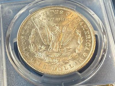 PCGS CERTIFIED 1904-O MS62 $1 VAM 4B "Fishhook" Hit List MORGAN SILVER DOLLAR AS PICTURED.
