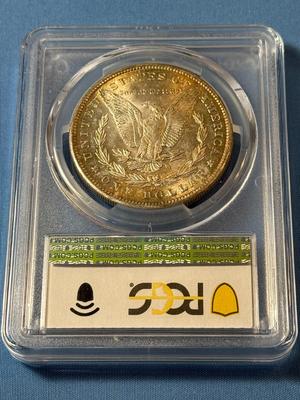 PCGS CERTIFIED 1899-O MS64 GRADED MORGAN SILVER DOLLAR AS PICTURED. (COIN #8127).