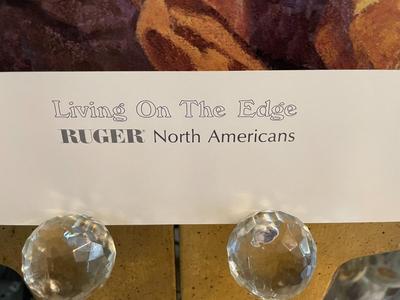 Living on the Edge Lithograph by D. Metz Artist Signed 759/950 18" x 24" Unframed Shipped in a Tube.
