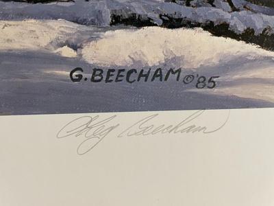 Pride of Pagosa Lithograph by Paul Bosman Artist Signed 758/950 18" x 24" Unframed Shipped in a Tube.