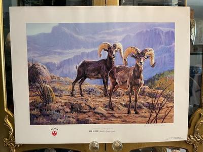 Desert Rangers Lithograph by Paul Bosman Artist Signed 759/950 18" x 24" Unframed Shipped in a Tube.