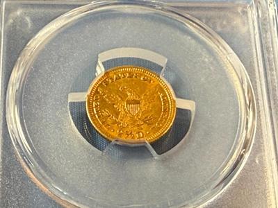 PCGS CERTIFIED 1903 MS62 GRADED $2.50 LIBERTY GOLD COIN AS PICTURED.