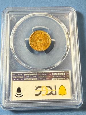 PCGS CERTIFIED 1903 MS62 GRADED $2.50 LIBERTY GOLD COIN AS PICTURED.