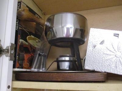 Fondue Pot & Sterno (K)