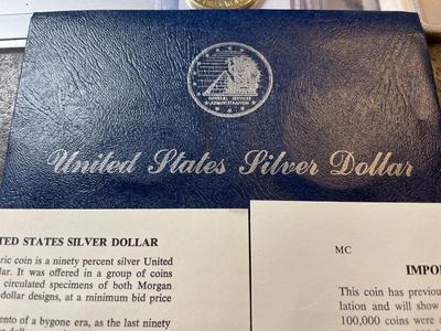 1922-P Peace Dollar GSA Soft Pack United States Uncirculated Silver Dollar Coin as Pictured.