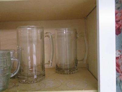 Assortment Of Beer Mug Glasses Libbey Whiskey Tasting Glasses (K)
