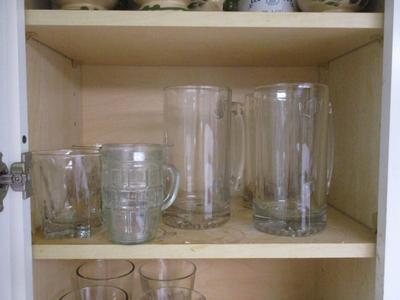 Assortment Of Beer Mug Glasses Libbey Whiskey Tasting Glasses (K)