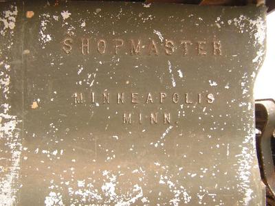 Heavy Duty table saw, vintage ShopMaster brand. Cast aluminum frame & body