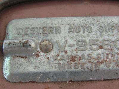 1st aid supplies in vintage Western Auto tackle box