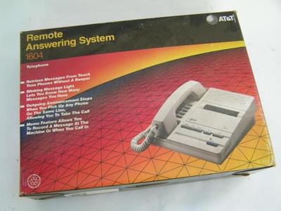 AT&T Remote Answering System A blast from the past