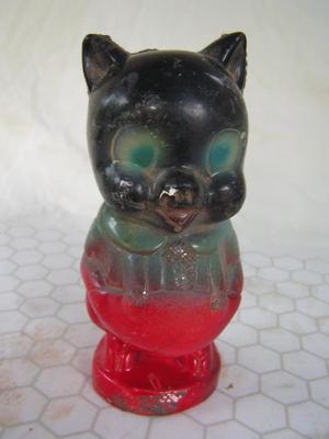 Vintage toy “pig” figurine/doll, about 7" tall