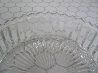 Vintage ladies body powder/puff lidded bowl. OR covered candy bowl. About 5-1/2" dia