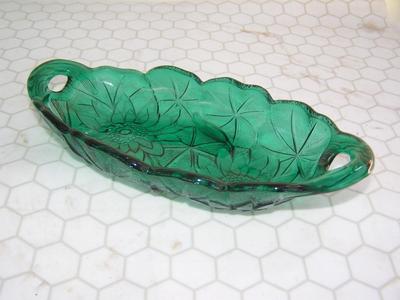Vintage Indiana Glass - Lily Pons, Glass oblong dish