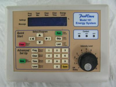 PRO WAVE 101 ENERGY SYSTEM, complete with manual