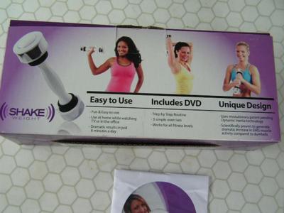 SHAKE WEIGHT exercise equipment