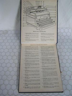 Vintage “College Typing, Second Edition” course study book, 2 of 2