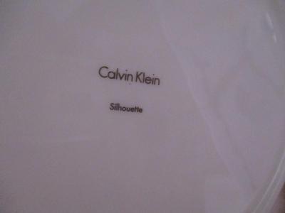 Cheese Dish Pier 1 Tea Set Calvin Klein Silhouette Exclusivite "Chamart" Limoges France (K)