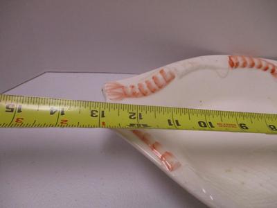 Vintage 1986 Stafford Sea Fare Shrimp Porcelain Serving Dishes (K)