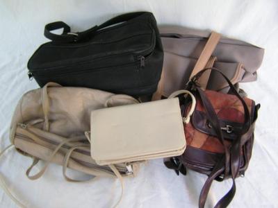 Five more purses and handbags