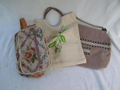 Three cute little hand bags