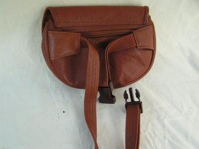 Leatherette fanny pack