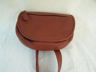Leatherette fanny pack