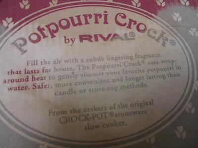 Rival Potpourri Crock & Uplifting Indoor Aromatherapy Garden