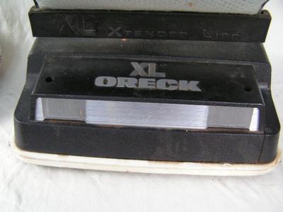 Oreck vacuum cleaner,