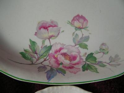 Vintage Homer Laughlin china pattern K23N8 floral design