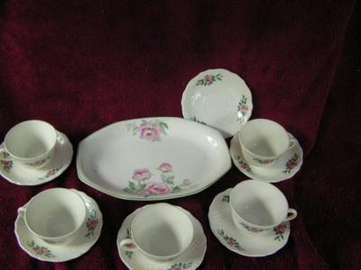 Vintage Homer Laughlin china pattern K23N8 floral design